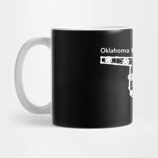 Oklahoma Pickleball Network Map Mug